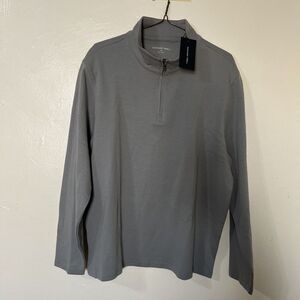 Zachary Prell Men's Joe 1/4 Zip Pullover Gray Size‎ XL New With Tag